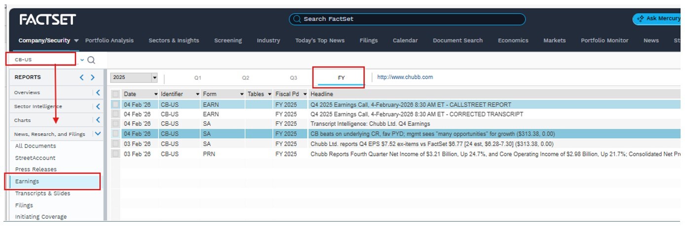002-factset-workstation-chubb-earnings-documents