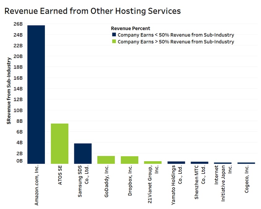 Revenue Earned for Other Hosting Services